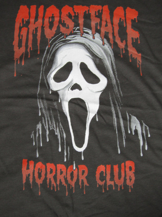 Ghost Face Killer Horror Club Charcoal T-shirt: XL
