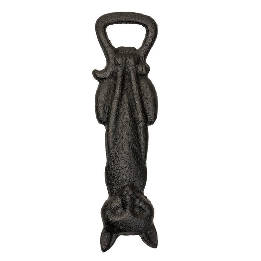 Black Cat Bottle Opener Witch Halloween Decor