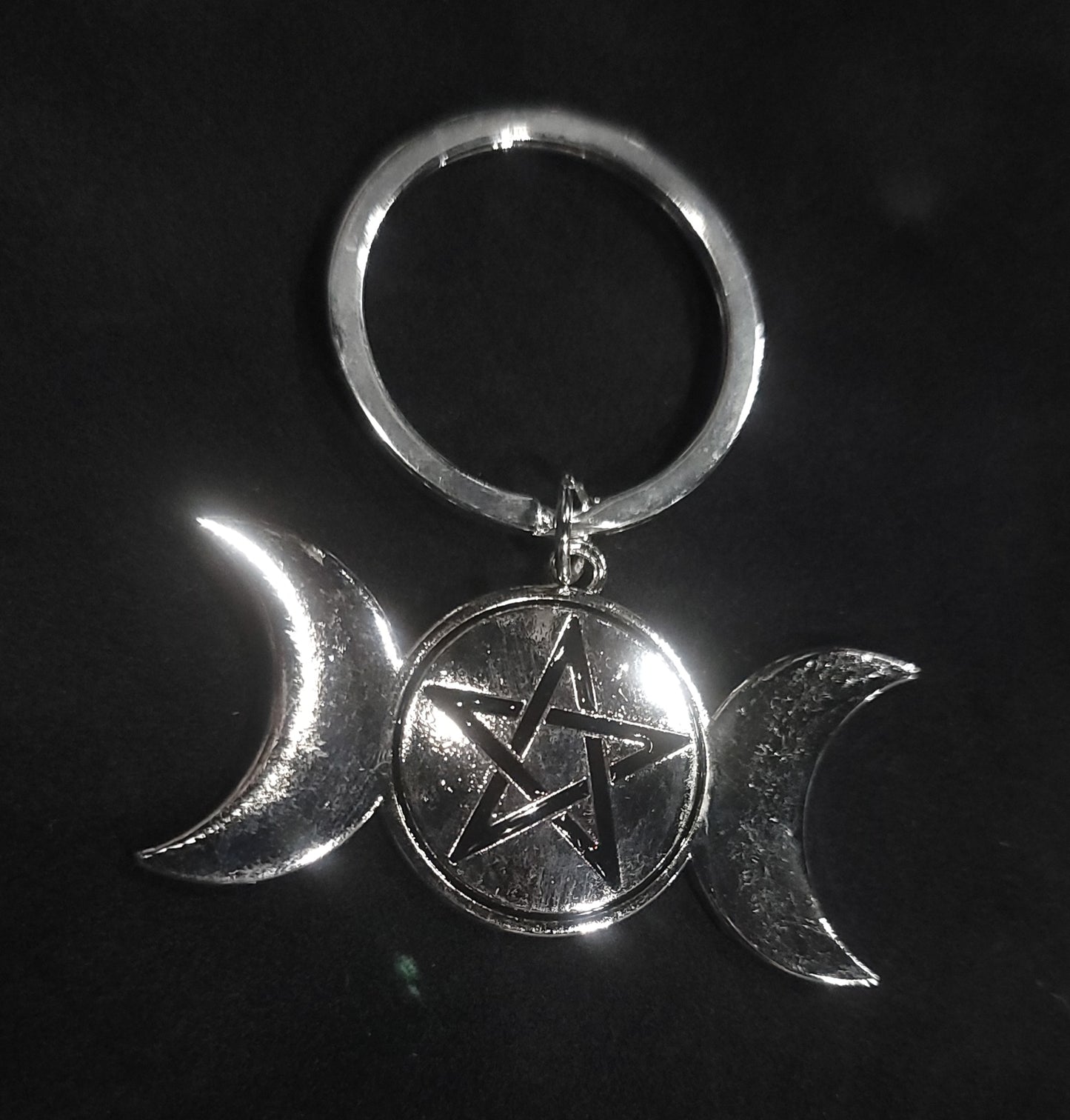 Black Magic Gothic Keyrings Coffin, Moon, Planchette, Pentagram