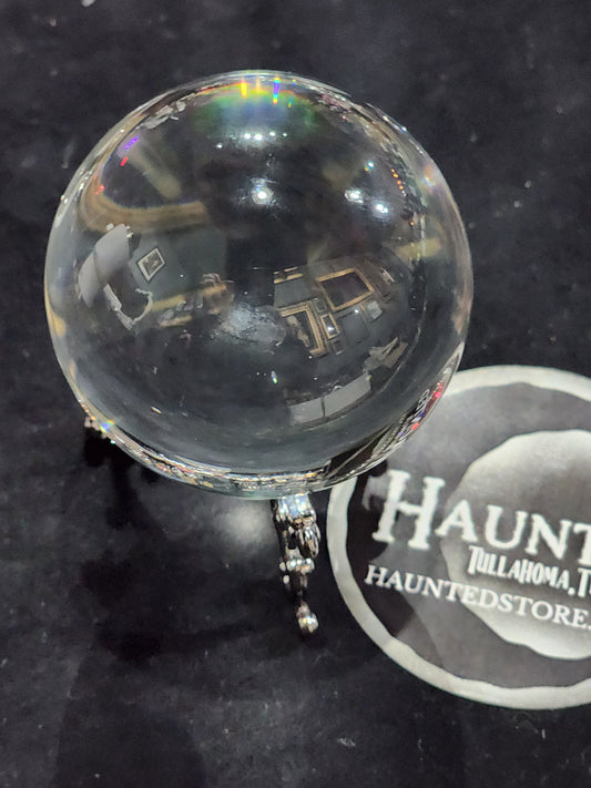 Magic Clear Crystal Ball with Stand