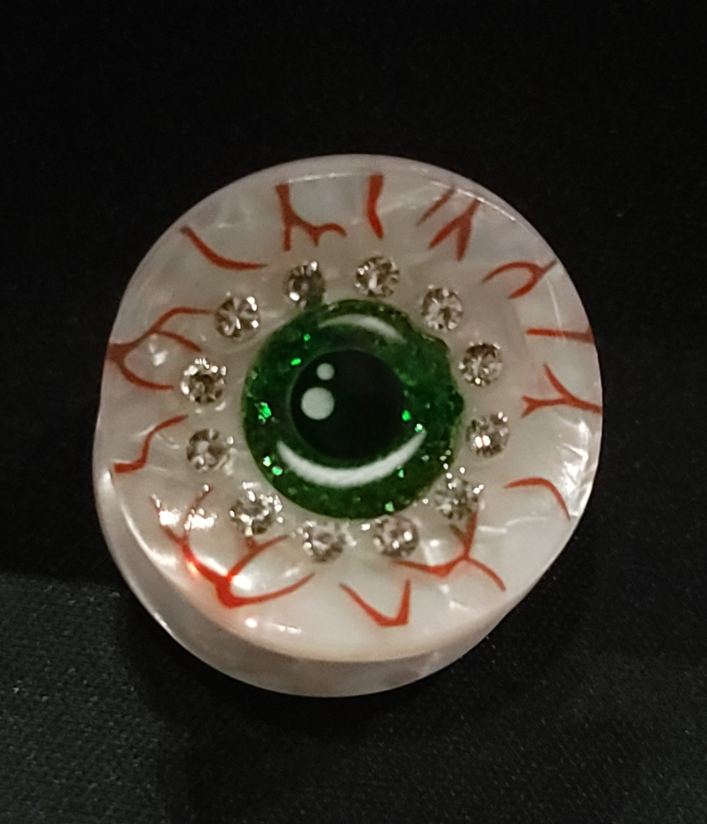 Creepy Cute Mini Hair Clips, Eye Ball, Vampire Lips, Ghost, Bat, Skull