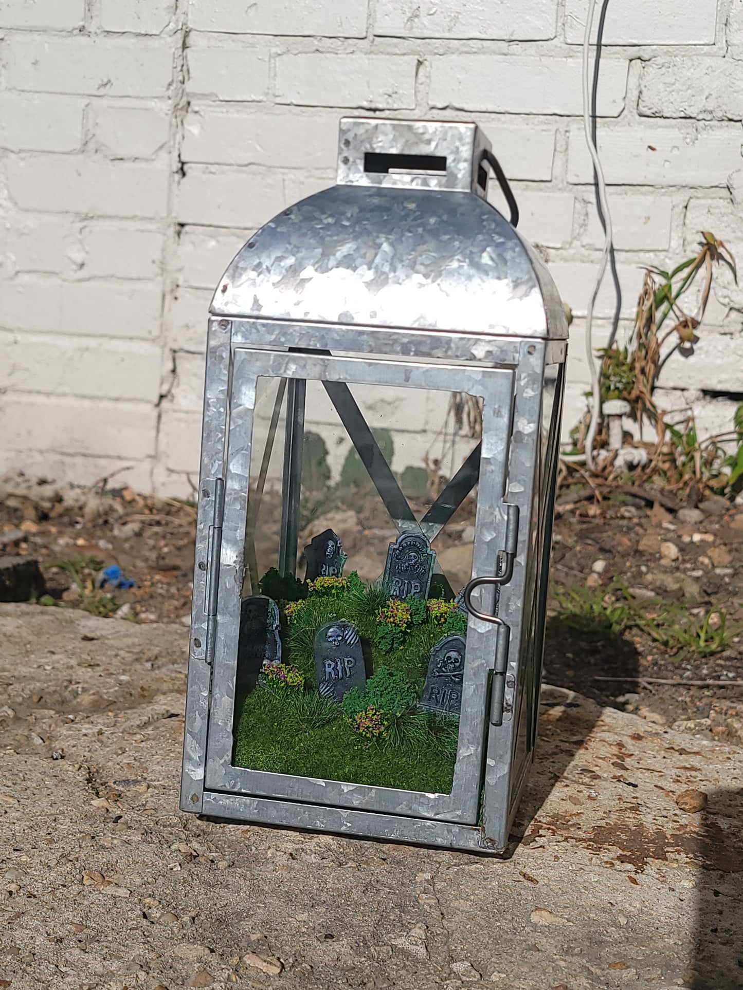 Graveyard Lantern Hand-made