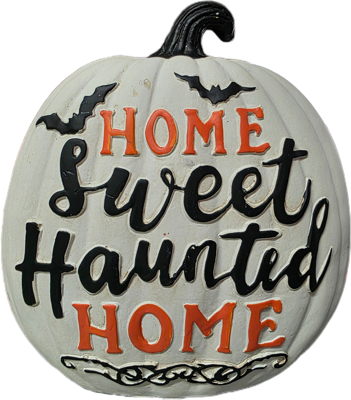 CLEARANCE Halloween Pumpkin (home sweet haunted home)