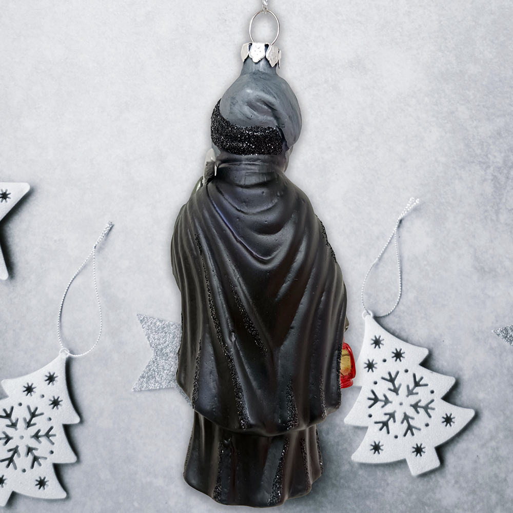 Plague Doctor Glass Christmas Ornament Gothmas, Christmas, Creepmas, Holiday