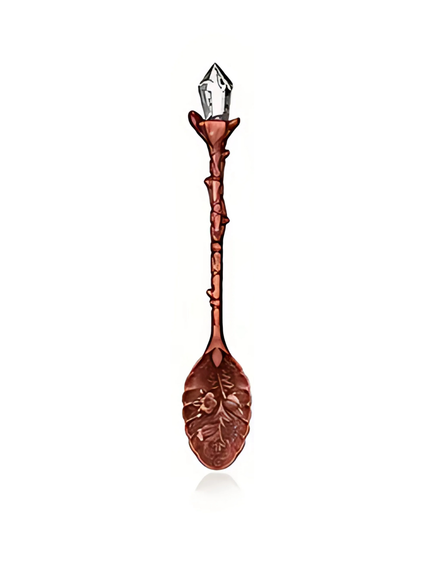 Vintage style Crystal Witch Tea Spoon