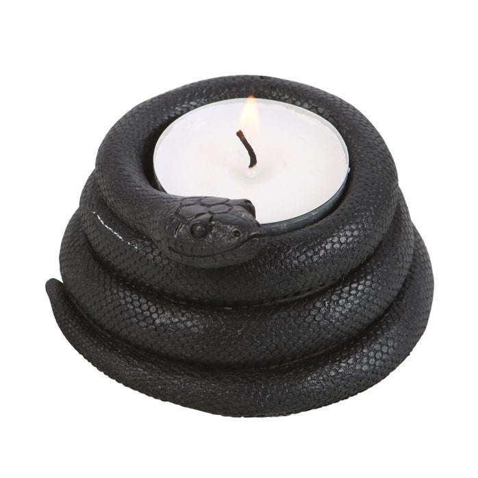 Curled Snake Tealight Holder