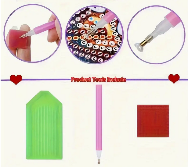 Jack Skellington and Sally Lovers , Nightmare Diamond Art Kit