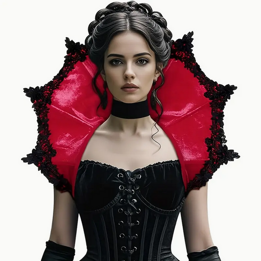 Elegant and Mysterious Victorian Gothic Vampire Collar