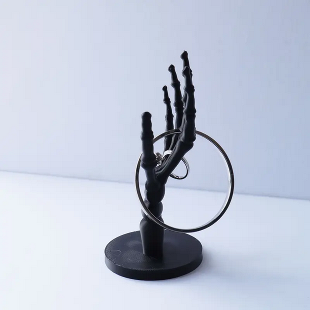 Skeleton Hand Jewelry Box Ring Holder Tray Witchy