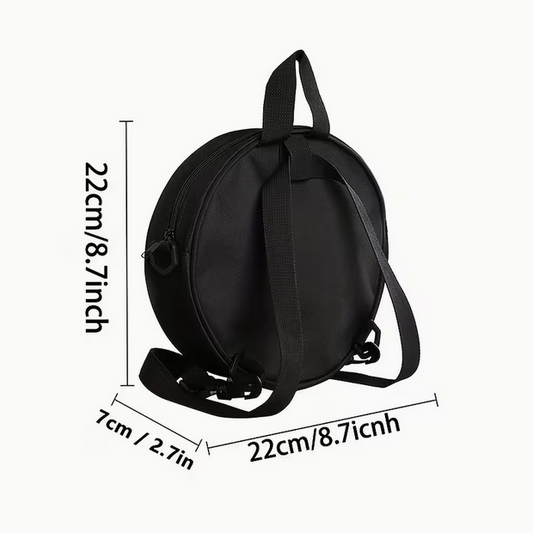 Luna Moth Round Purse Back Pack Bag Crossbody