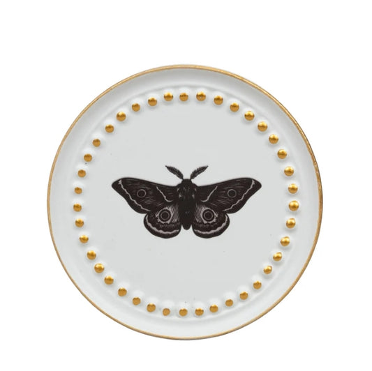 Night Creatures Nocturnal Lure Moth Halloween Candle Ceramic