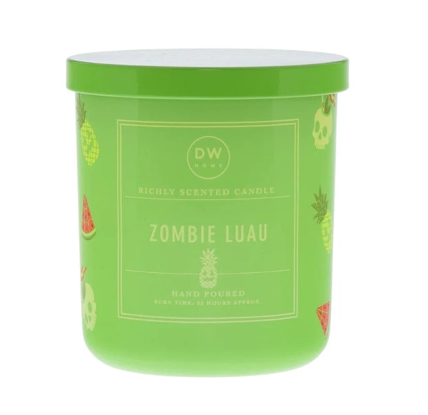 Zombie Luau Halloween Candle Summerween