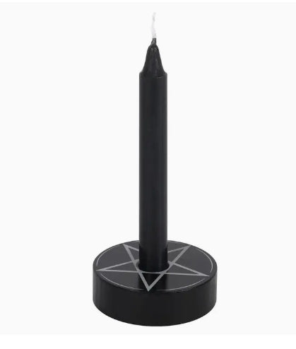 Pentagram Spell Candle Holder