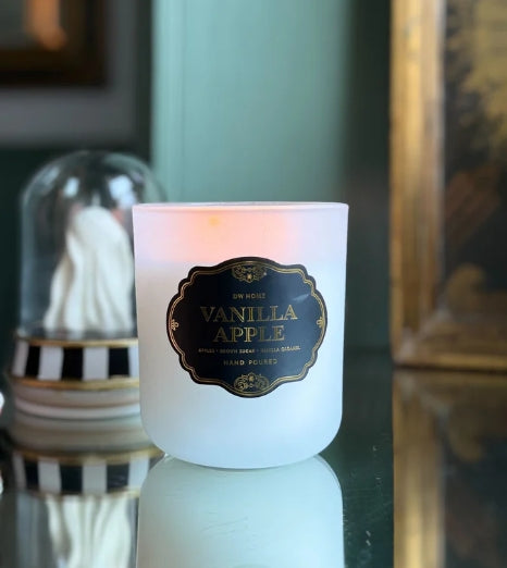 Halloween Ghost Vanilla Apple Glass Candle