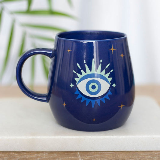 All Seeing Eye Colour Changing Mug Drinkware - Gothic & Alternative Gift - Haunted