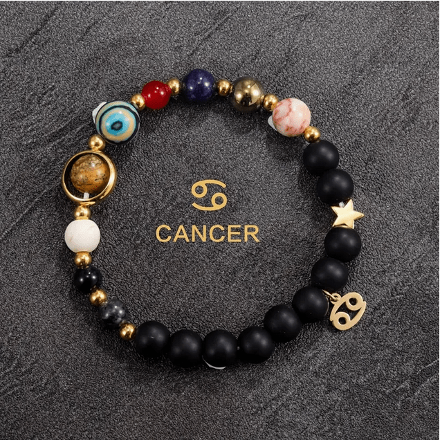 Astrological Zodiac Handmade Bracelets Jewelry - Gothic & Alternative Gift - Haunted