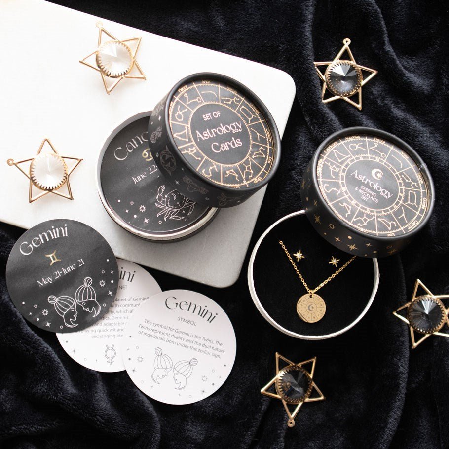 Astrology Reading Card Gift Set Books - Gothic & Alternative Gift - Haunted