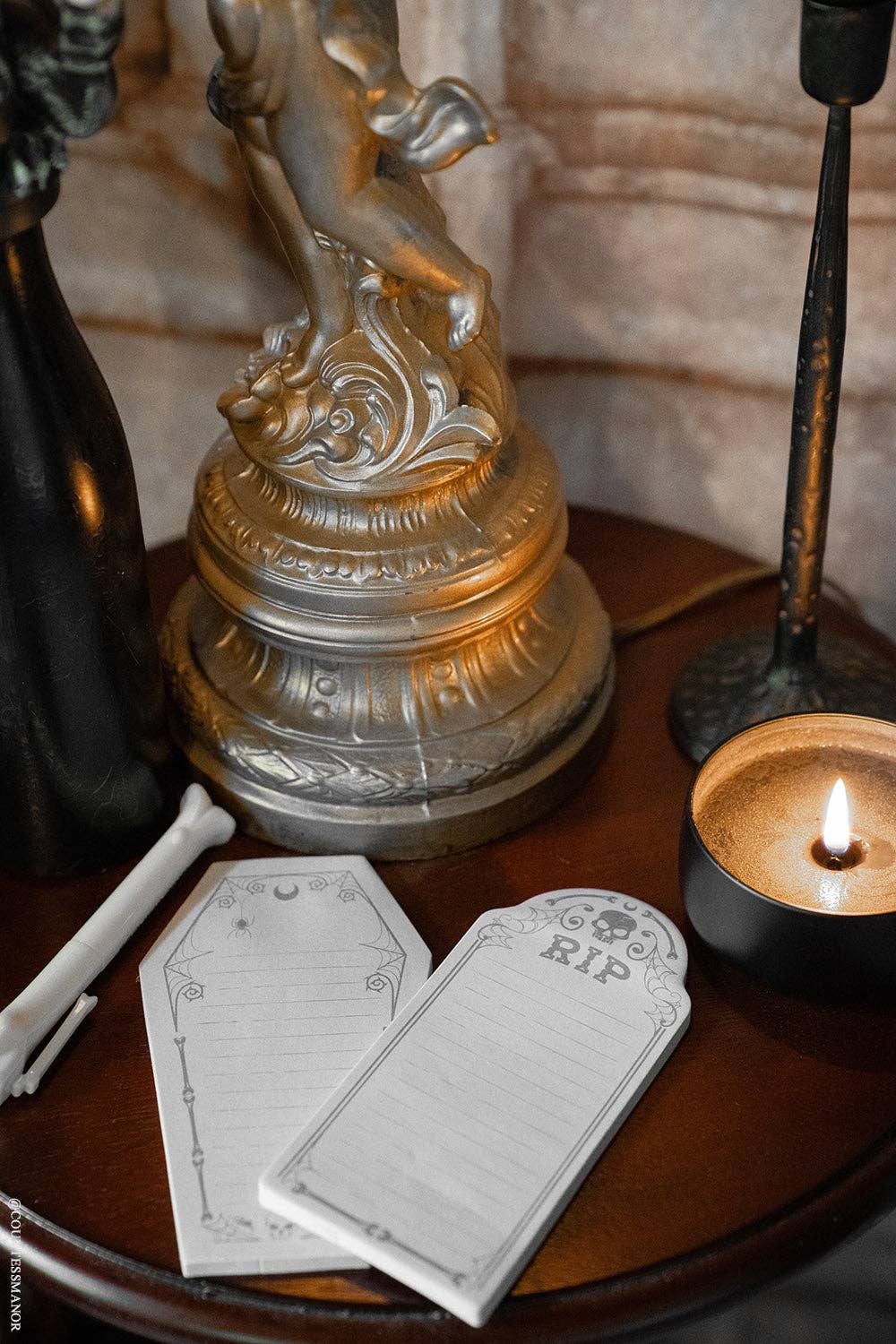 Last Writes Coffin Sticky Notes