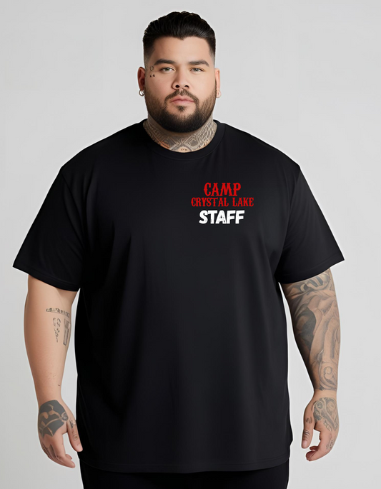 CAMP CRYSTAL LAKE Staff Jason Horror Movie Unisex Graphic Cotton T Shirt