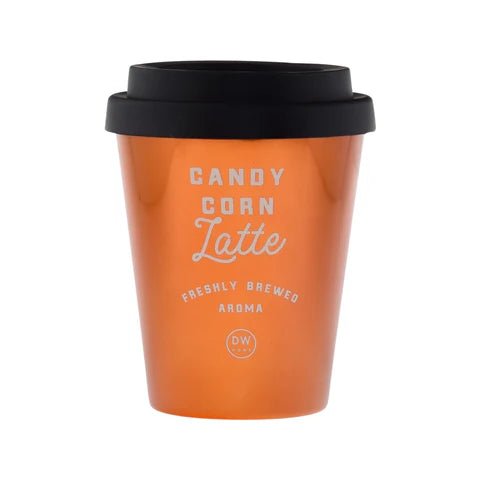 Candy Corn Latte Coffee Mug Candle Candles - Gothic & Alternative Gift - Haunted