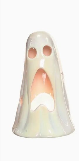 Ceramic Ghost Candle Votive X Large Candles - Gothic & Alternative Gift - Haunted
