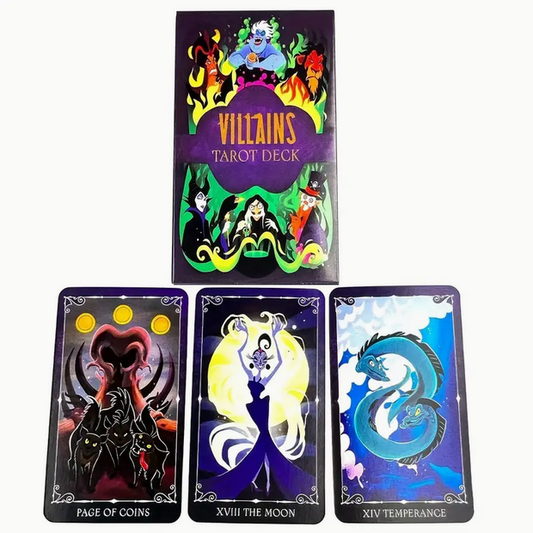 Disney Villains Tarot Card Deck Witch Supplies - Gothic & Alternative Gift - Haunted