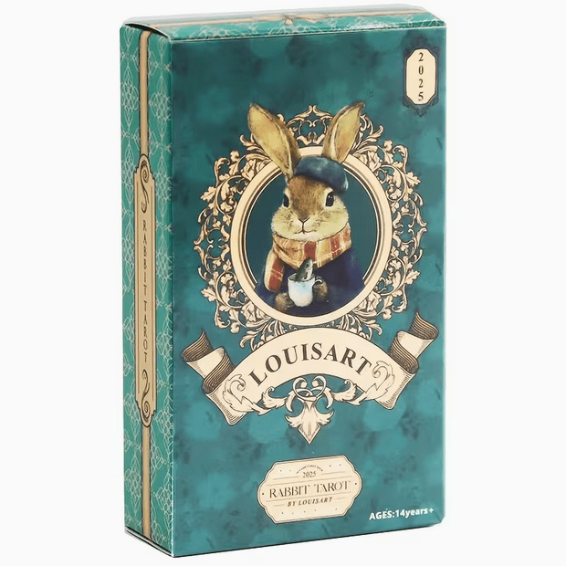 English Rabbit Tarot Card Deck Witch Supplies - Gothic & Alternative Gift - Haunted