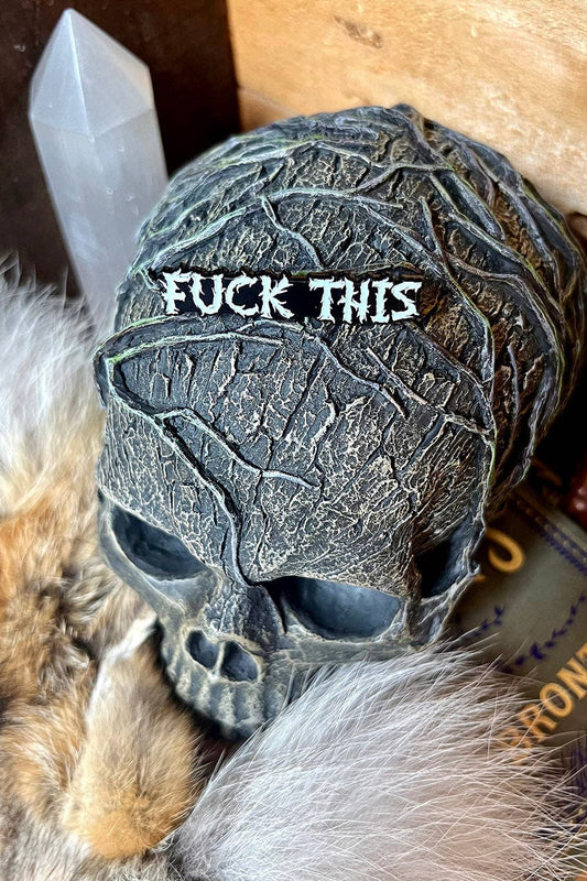 F*ck This Enamel Pin Accessories - Gothic & Alternative Gift - Haunted