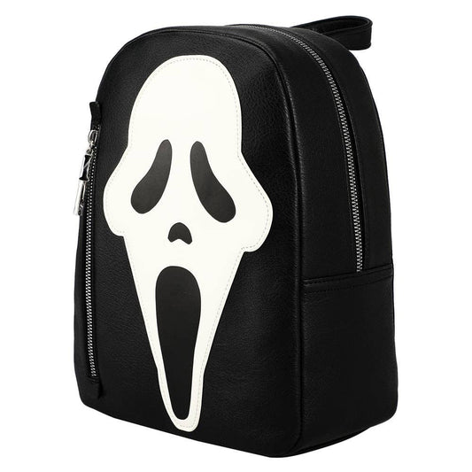 Ghostface Glow in the Dark Horror Movie Character 11-inch Black Mini Backpack Purses and Bags - Gothic & Alternative Gift - Haunted