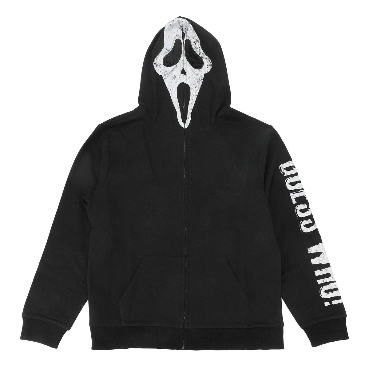 Ghostface Men's Full-Zip Cosplay Hoodie: XXL Accessories - Gothic & Alternative Gift - Haunted
