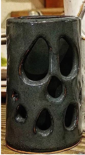 Halloween Ghost Luminary Handmade: Large Home Decor - Gothic & Alternative Gift - Haunted