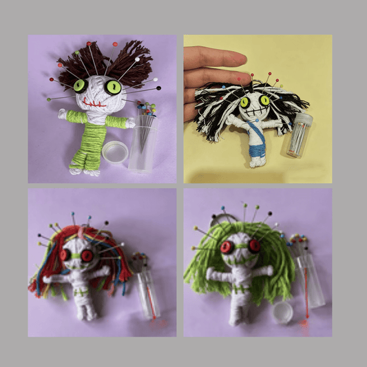 Handmade Voodoo Doll Home Decor - Gothic & Alternative Gift - Haunted