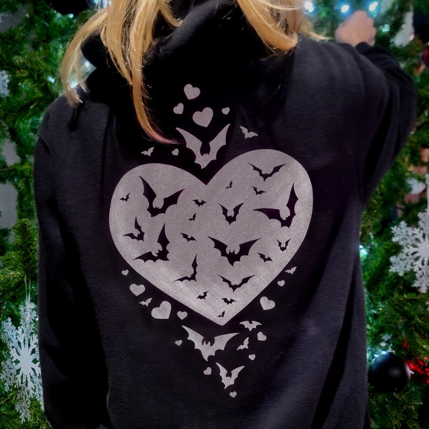 Haunted LOVE Bats T-Shirt Clothing - Gothic & Alternative Gift - Haunted