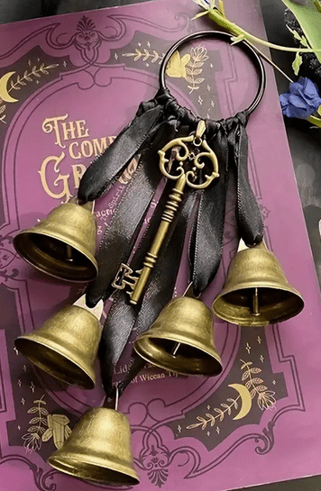 Iron Witch Wind Chimes Home Decor - Gothic & Alternative Gift - Haunted