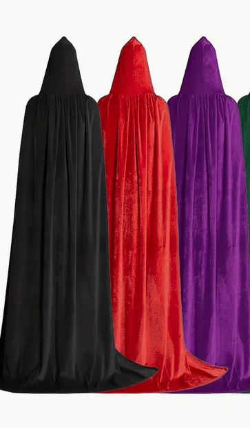 Medieval-Style Hooded Cloak Costumes - Gothic & Alternative Gift - Haunted