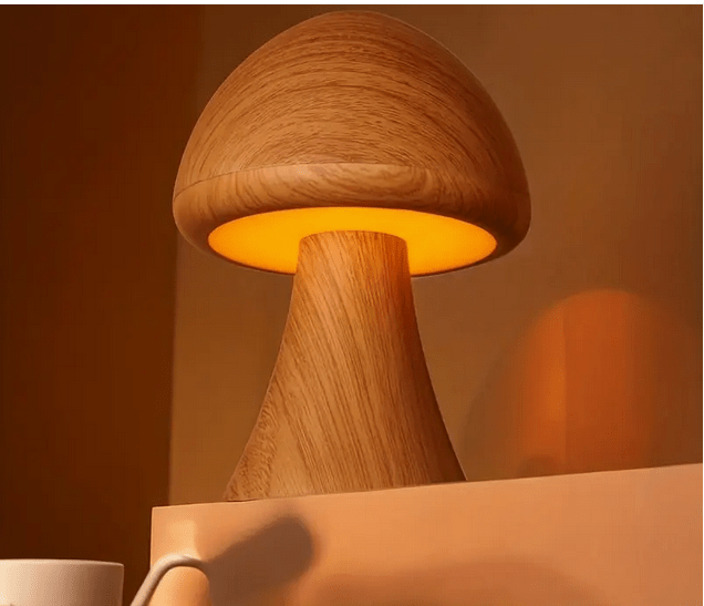 Mushroom Night Light-LED rechargeable Lighting - Gothic & Alternative Gift - Haunted