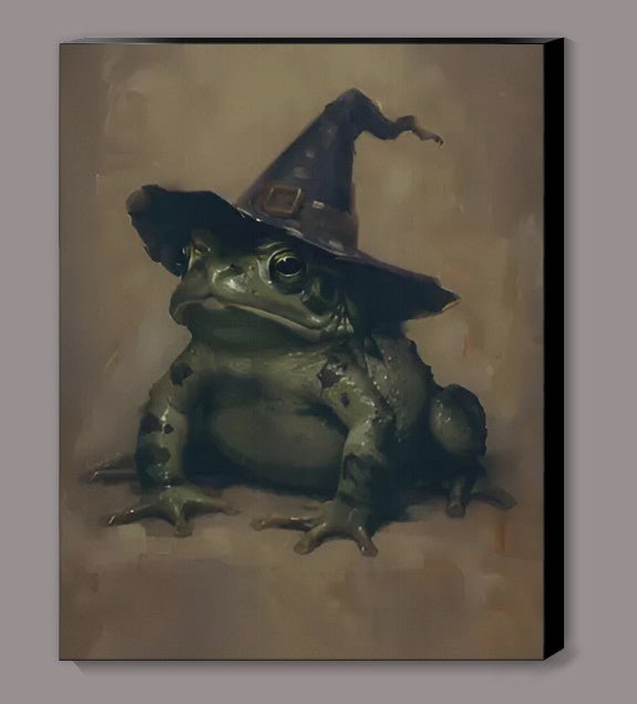 Mystical Toad Canvas Print Canvas - Gothic & Alternative Gift - Haunted