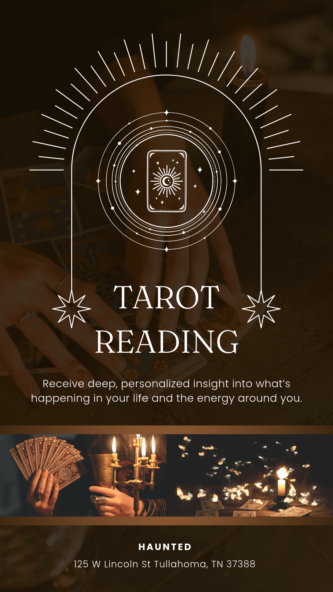 Private Tarot Reading – 30-Minute Session October 17th, 2026 Tarot Readings - Gothic & Alternative Gift - Haunted
