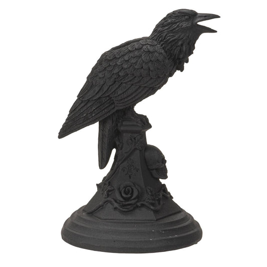Raven Candle Holder Candle holders - Gothic & Alternative Gift - Haunted