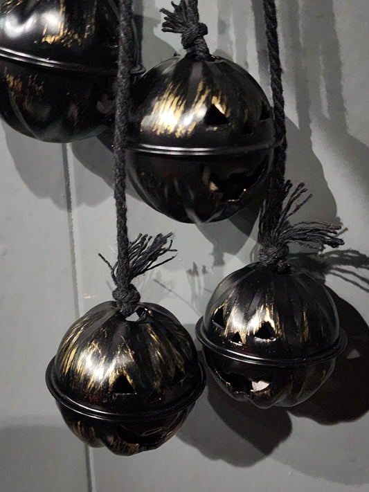 Halloween Jack-o-Lantern Pumpkin Bells-Wind Chime