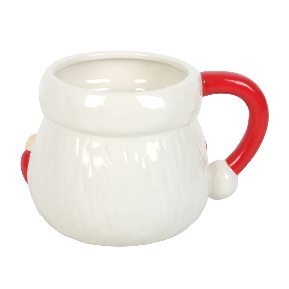 Santa Claus Shaped Mug Christmas Holiday drinkware - Gothic & Alternative Gift - Haunted