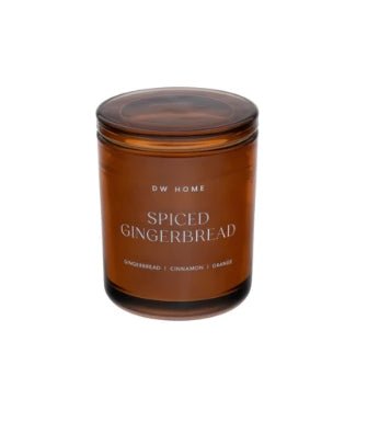 Spiced Gingerbread Holiday Classics Mini Glass Candle Candles - Gothic & Alternative Gift - Haunted