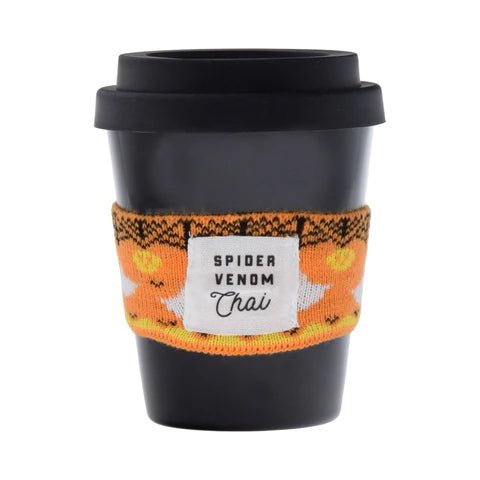 Spider Venom Chai Large Glass Coffee Mug Candle Candles - Gothic & Alternative Gift - Haunted
