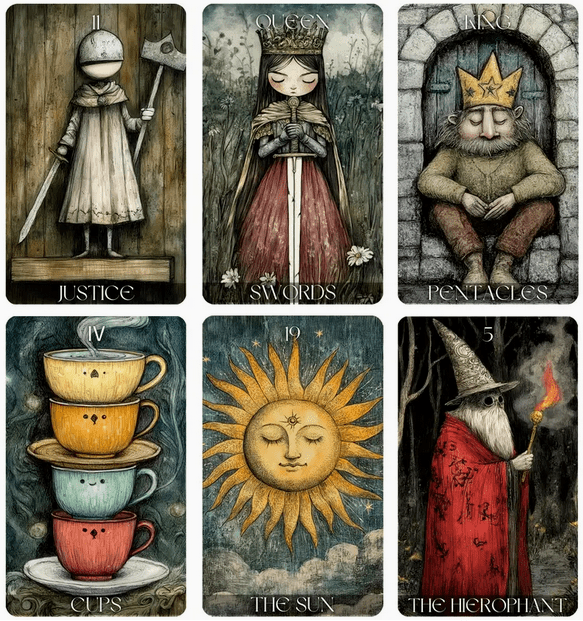The day dream 78 card tarot deck Spiritual - Gothic & Alternative Gift - Haunted