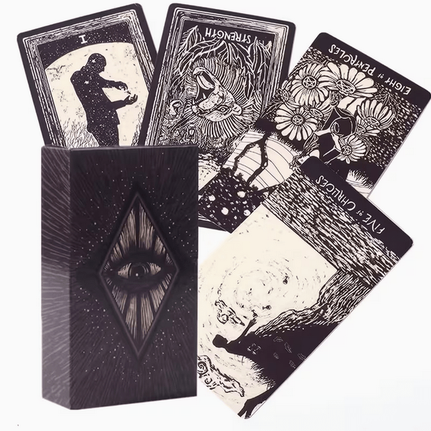 The Light Visions Tarot Deck Witch Supplies - Gothic & Alternative Gift - Haunted