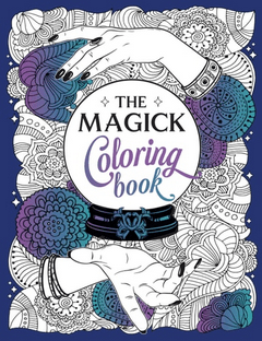 The Magick Coloring Book Adult Coloring Book Books - Gothic & Alternative Gift - Haunted