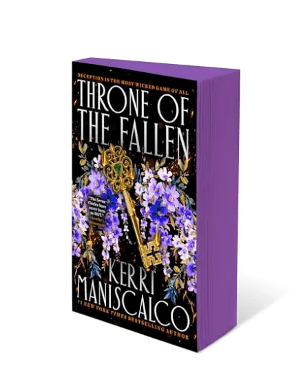 Throne of the Fallen (Prince of Sin, Bk. 1) Romance, Fantasy Fantasy Romance Book - Gothic & Alternative Gift - Haunted