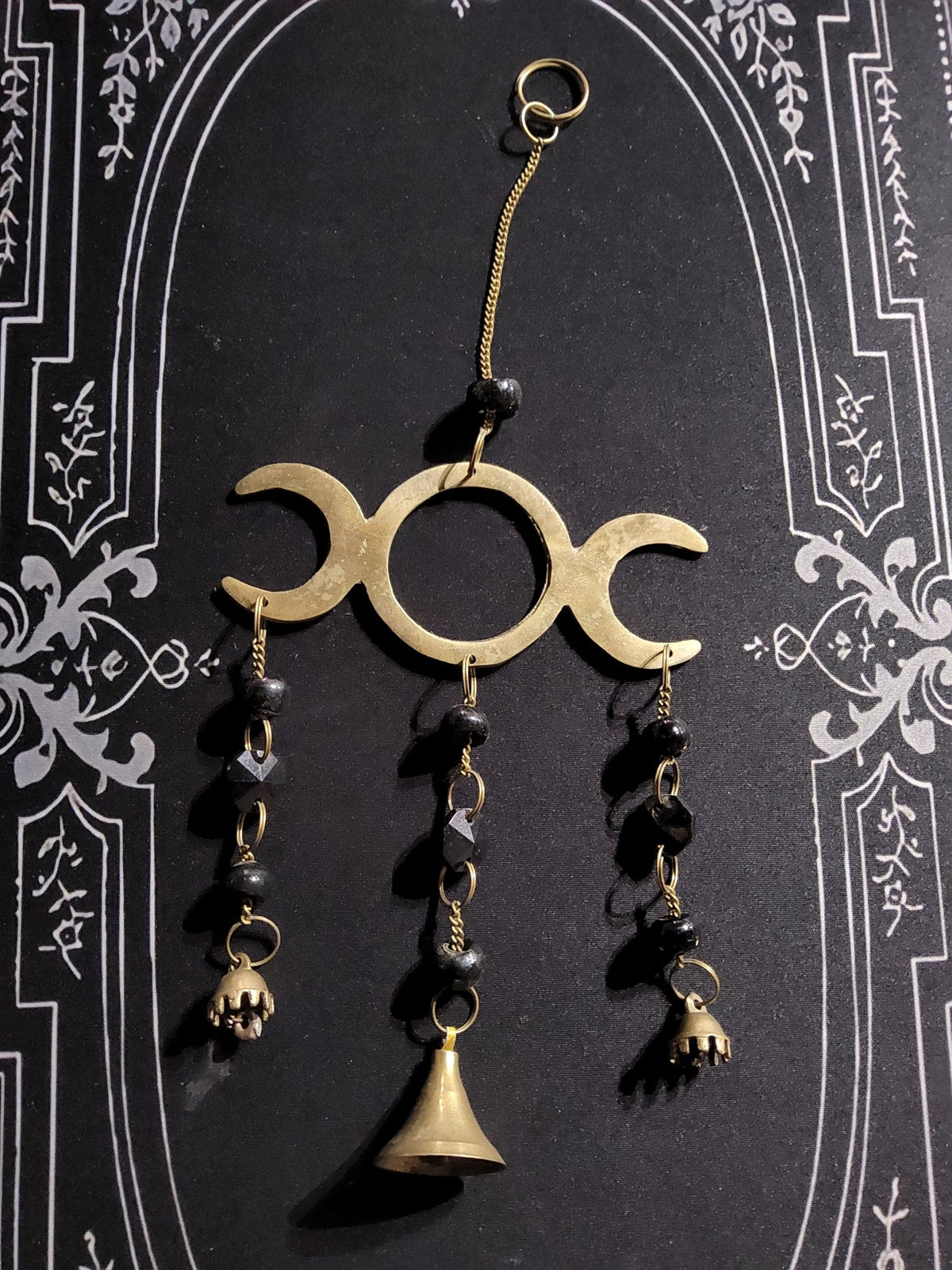 Triple Moon Witch bells - Gothic & Alternative Gift - Haunted