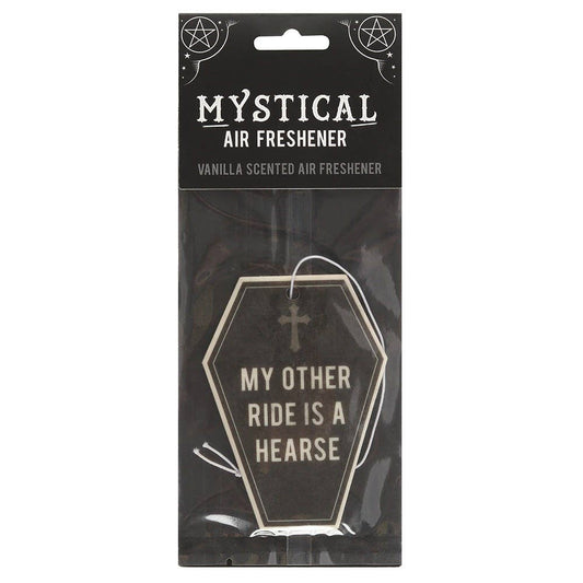 Vanilla Coffin Shaped Scented Air Freshener Accessories - Gothic & Alternative Gift - Haunted