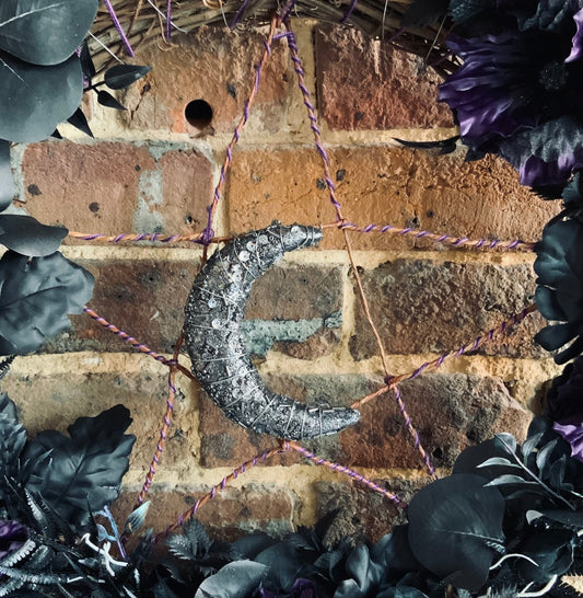 Violet moon wreath Wreaths - Gothic & Alternative Gift - Haunted